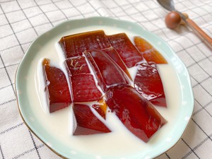 Q弹爽口红茶冻
