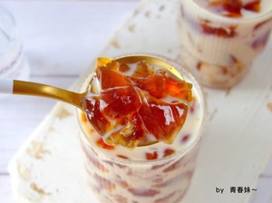 比奶茶好喝百倍❗️自制低卡柠檬红茶冻撞奶