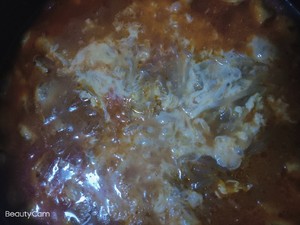 双孢菇鸡蛋茄酱浓汤