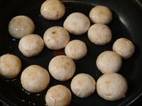 保留最原始鲜味儿的煎口蘑