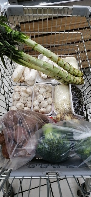 烤白蘑菇，双孢菇，口蘑，口菇，全程不加一滴油