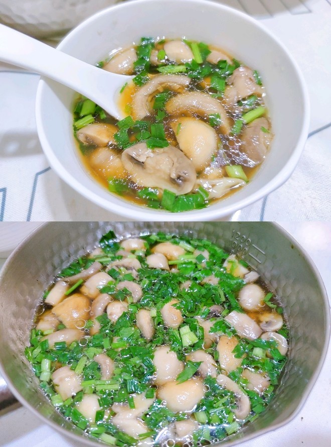 明明是素汤 却鲜得像鸡汤一样的「口蘑汤」
