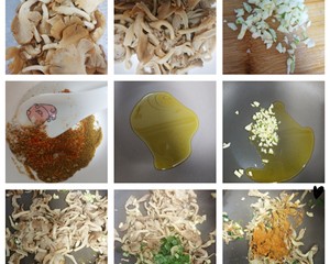 下饭孜然秀珍菇(小平蘑)