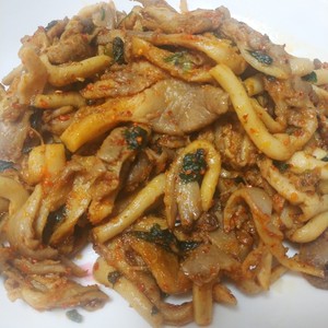 下饭孜然秀珍菇(小平蘑)