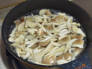 孜然干煸袖珍菇（平菇）- 爱烧烤必爱吃