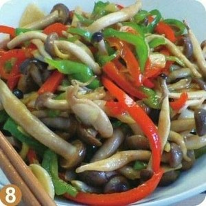 素炒秀珍菇