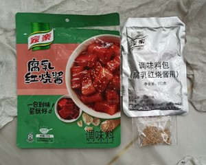 腐乳红烧白灵菇扒