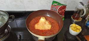 腐乳红烧白灵菇扒