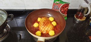 腐乳红烧白灵菇扒