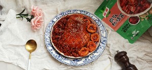腐乳红烧白灵菇扒