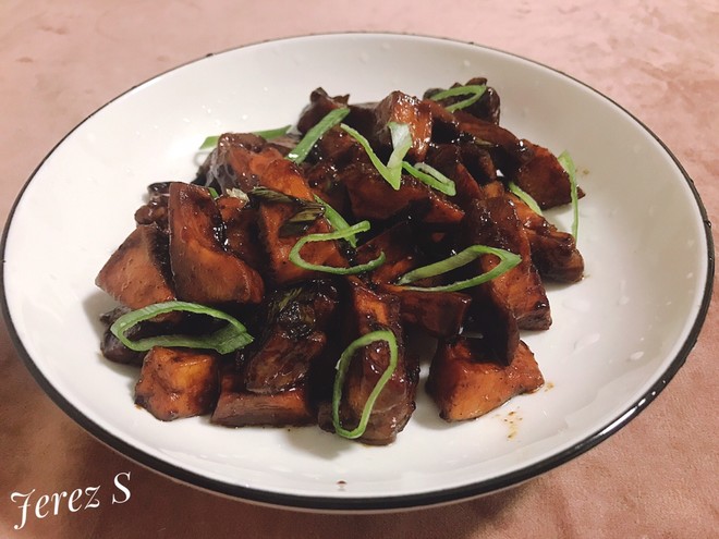 红烧白灵菇 口感比肉好的下饭必备菜