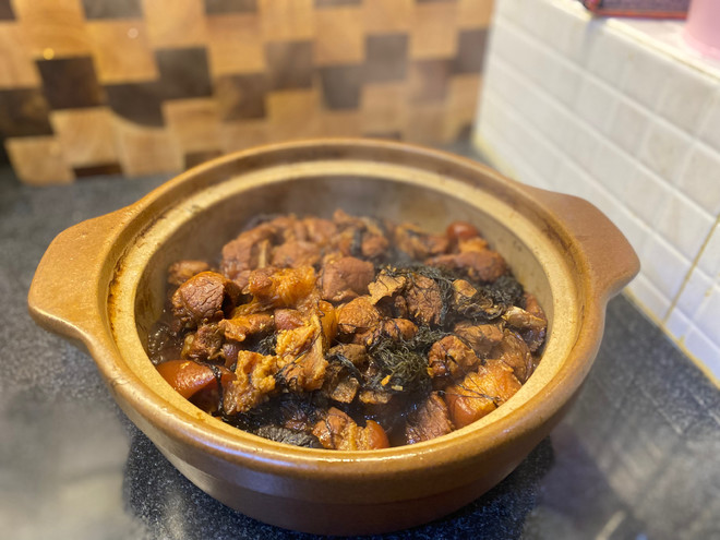 年夜饭大菜：发菜蚝豉焖猪手