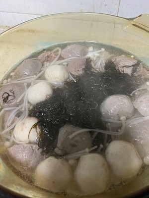 发菜丸子汤