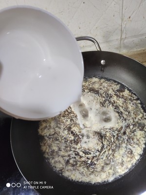 发菜海鲜羹