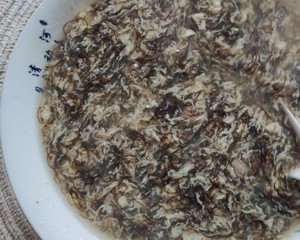 发菜海鲜羹