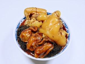 喜庆菜·蚝鼓发菜烩猪手（寓意：好事发财就手）