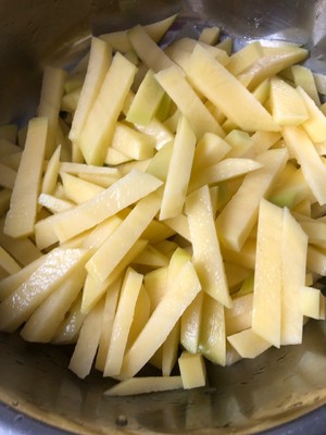 滑子蘑炖土豆