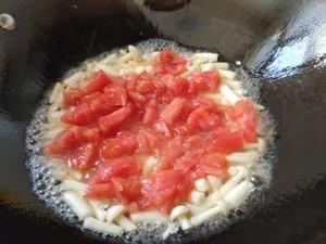 白玉菇西红柿鸡蛋汤