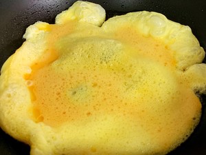丝瓜鸡蛋烩白玉菇