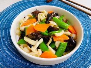 ?鲜嫩美味，营养丰富‼️小炒白玉菇