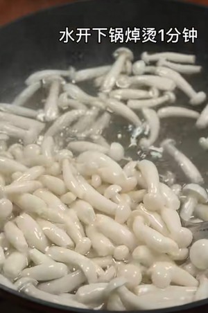 白玉菇炒火腿