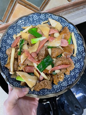 爆炒猴头菇
