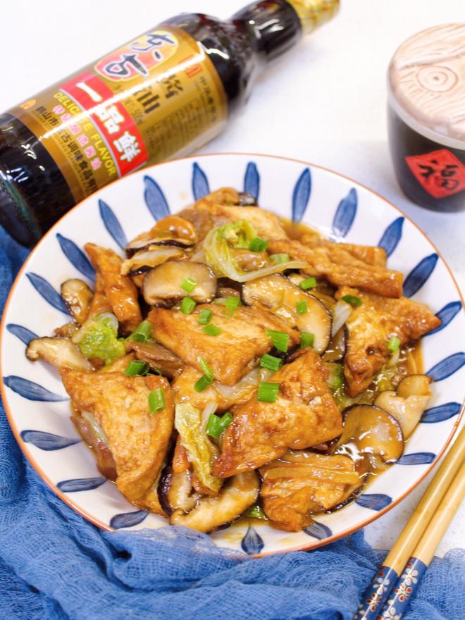 花菇煲豆腐