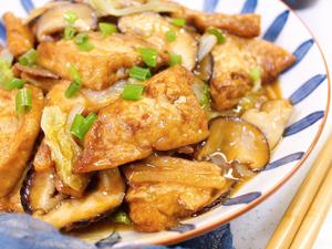花菇煲豆腐