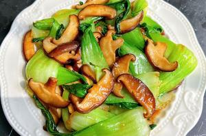 比肉还好吃的——蚝油香菇油菜
