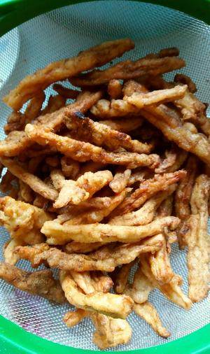 能吃出肉感的酥炸海鲜菇