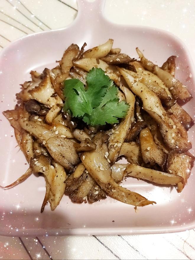 干煸平菇（有肉的味道）