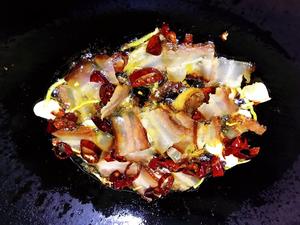 茶树菇炒腊肉