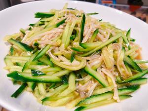 爽口金针菇拌黄瓜?