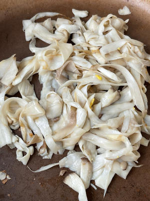 减脂杏鲍菇炒伪面