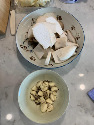 培根炒杏鲍菇