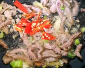 杏鲍菇炒肉丝