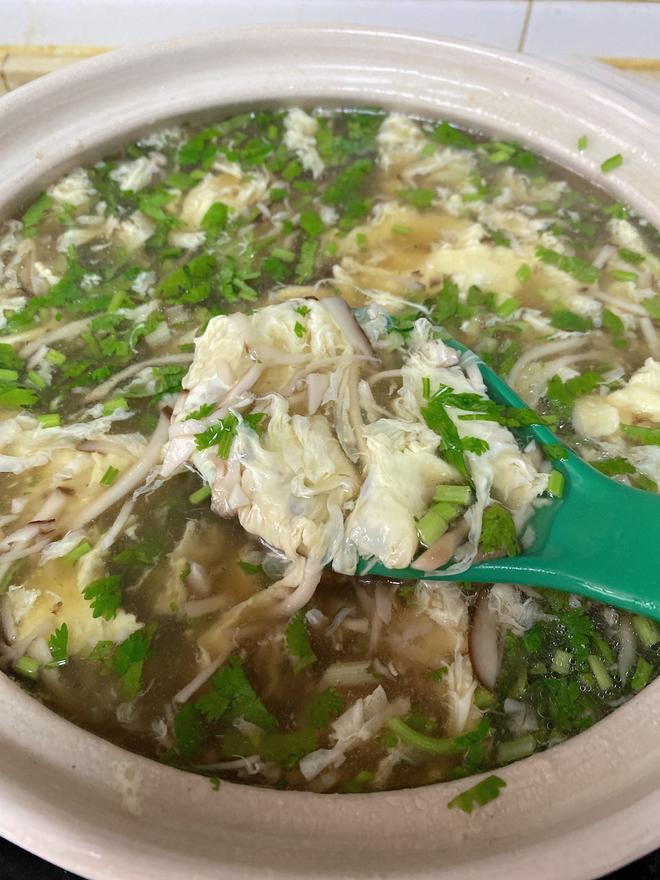 香菇滑蛋汤