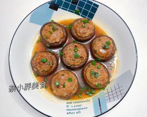 香菇酿肉 ?颜值高?，味道好极了?