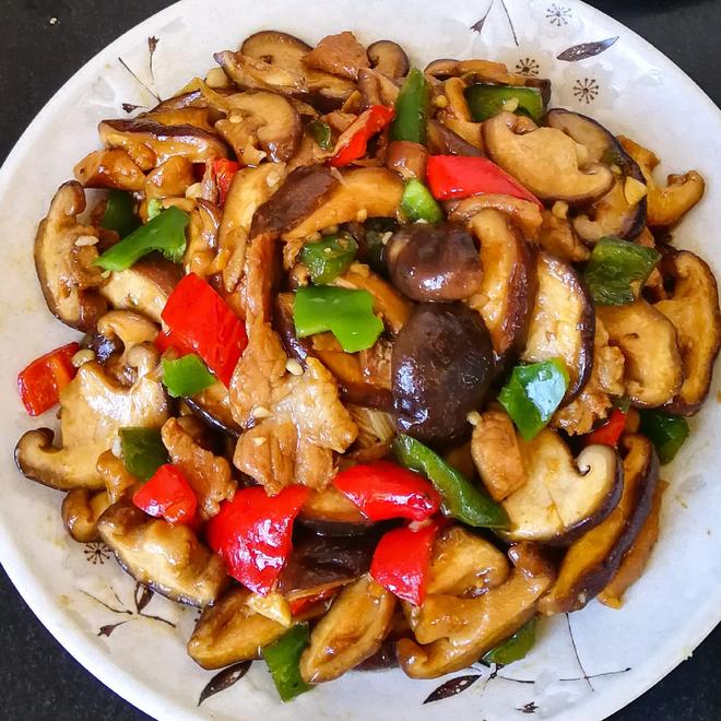 耗油香菇炒肉