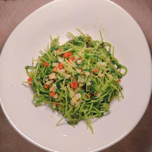 淘寶買菜、素炒豆苗
