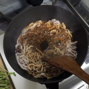 豆苗炒肉