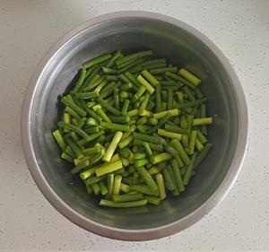 什锦蒜苔（没肉肉，也好吃）
