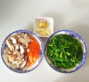 什锦蒜苔（没肉肉，也好吃）