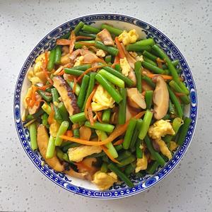 什锦蒜苔（没肉肉，也好吃）