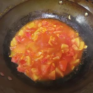 西红柿炒菜花（夏季开胃菜）