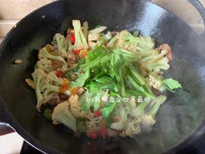 和饭店一个味道的干锅花菜