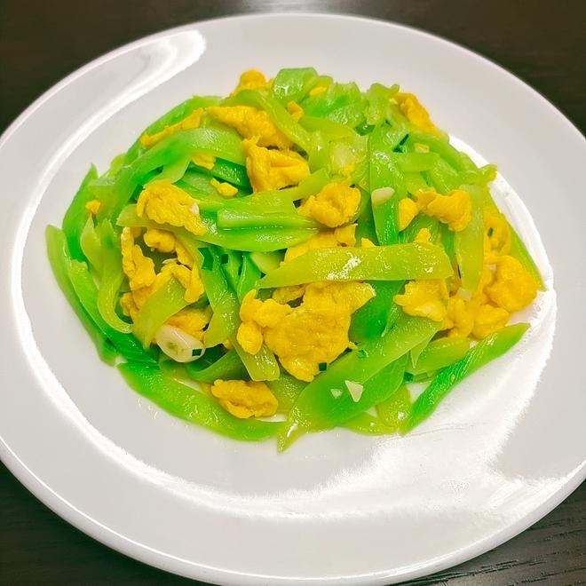 莴苣炒鸡蛋❗️好吃又下饭