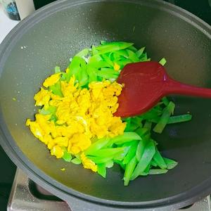 莴苣炒鸡蛋❗️好吃又下饭