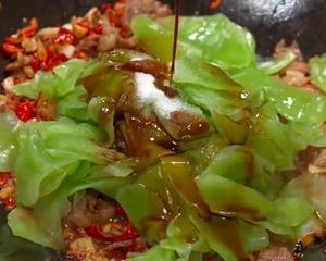莴苣炒肉