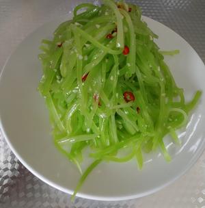 葱油青笋